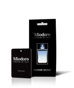 16274 Ароматизатор MIODORE (подвесной картонный) - Homme sport