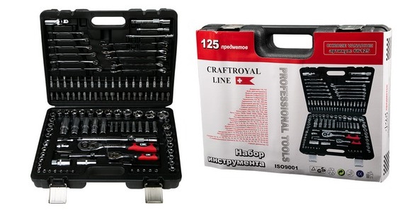 Набор инструмента ST 125 пред. CraftRoyal  66125