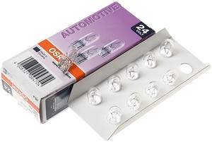 14984 Лампа OSRAM 24V  W2W (W2.1*9.5d)