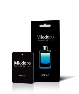 16273 Ароматизатор MIODORE (подвесной картонный) - Aqua