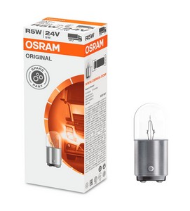 14978 Лампа OSRAM 24V  R5W (BA15d)