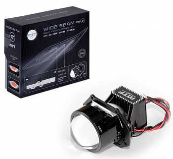 16751 Светодиодные модули MTF Light Bi-LED WIDEBEAM MINI 2″ 12В, дальн/ближн, 55/59ВТ, 5500К