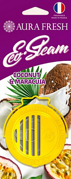 17038 Ароматизатор AURA FRESH ECO STEAM (органика на панель) Coconut&Maracuja