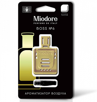 18379 Ароматизатор MIODORE (На дефлектор) - BOSS №6
