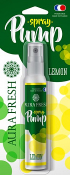 17002 Ароматизатор AURA FRESH PUMP SPRAY (спрей) Lemon
