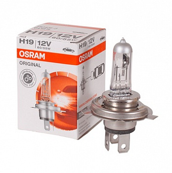 18080 Лампа OSRAM 12V H19 (60/55) PU43T-3 K1