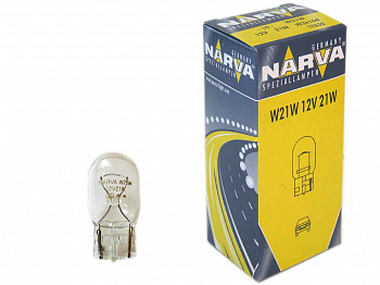 16620 Лампа NARVA 12V W21W (W3*16d)
