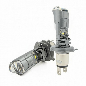 18222 Светодиодные мини-линзы в фары H4, 30/42W, 5000Lm 12V (2шт) M01N-H4