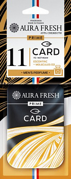 16976 Ароматизатор AURA FRESH PRIME CARD (картон) № 11-ESCENTRIC MOLECULES 02