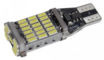 18453 Лампа светодиодная CR T10 (W5W) б/ц, 12V X0091
