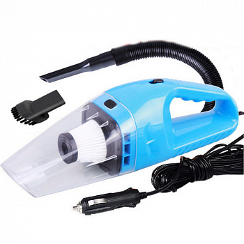 17430 Пылесос 120W, синий, 12V, мощность 4000Pa